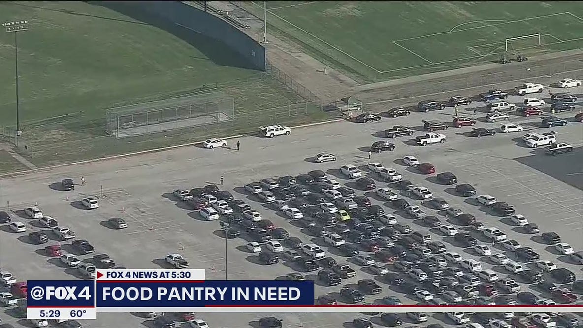North Texas food banks worry about demand for several years to come due do pandemic